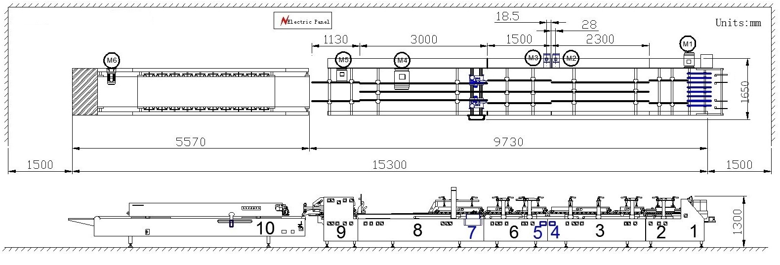 High-Speed Folder Gluer Machine YJB-1100