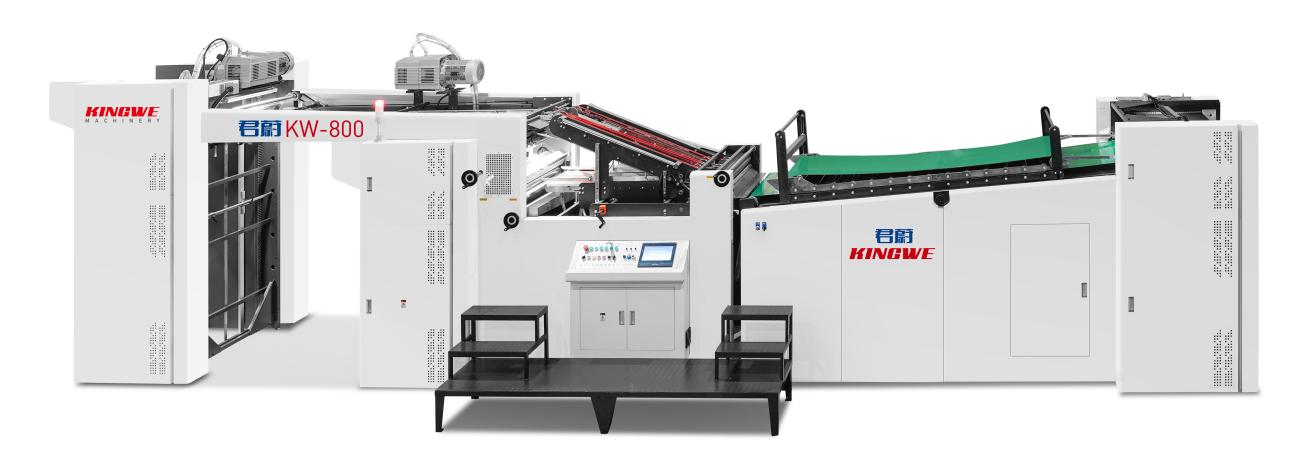 Auto-Align Cardboard Laminator KW-800