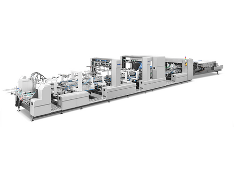 Full Servo Control Automated Set-Up Folder Gluer Machine YJZ-700F/900F/1100F